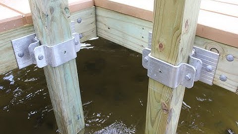 Wood Post Dock