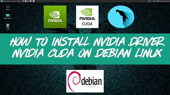 How to Install NVIDIA Driver, NVIDIA CUDA Toolkit on Parrot OS Debian GNU/Linux