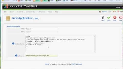 22 Blogger in Joomla using Php and Jumi