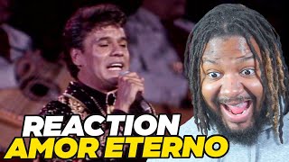 SO EMOTIONAL First time reaction to Juan Gabriel - Amor Eterno LIVE