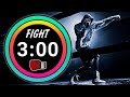 12 round boxing match timer 12x3  motivational aggressive music for sparring and shadow boxing 
