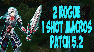 ♣ Sensus - WoW Rogue Guide - Rogue One Shot Macros/PvP Montage (WoW MoP Rogue PvP) [Rogue PvP]