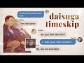 ..After 5 years without talking?? (DaiSuga ep 1/2) — Timeskip Series Pt. 4 — Haikyuu text story