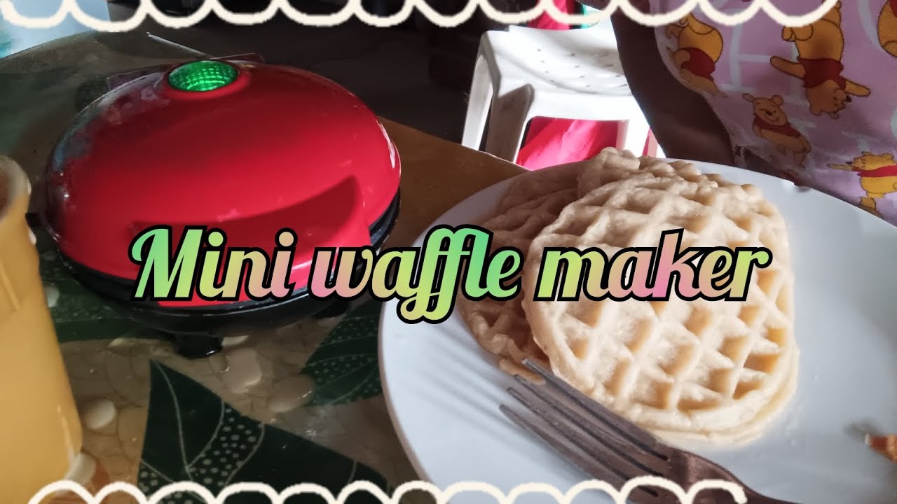 mini waffle maker review