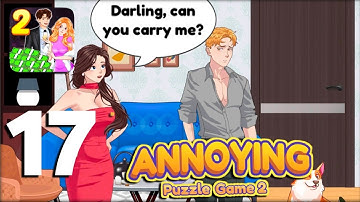 Annoying Puzzle Game 2 Level 17 : Help Him Become Bigger And Stronger - Walkthrough Solution