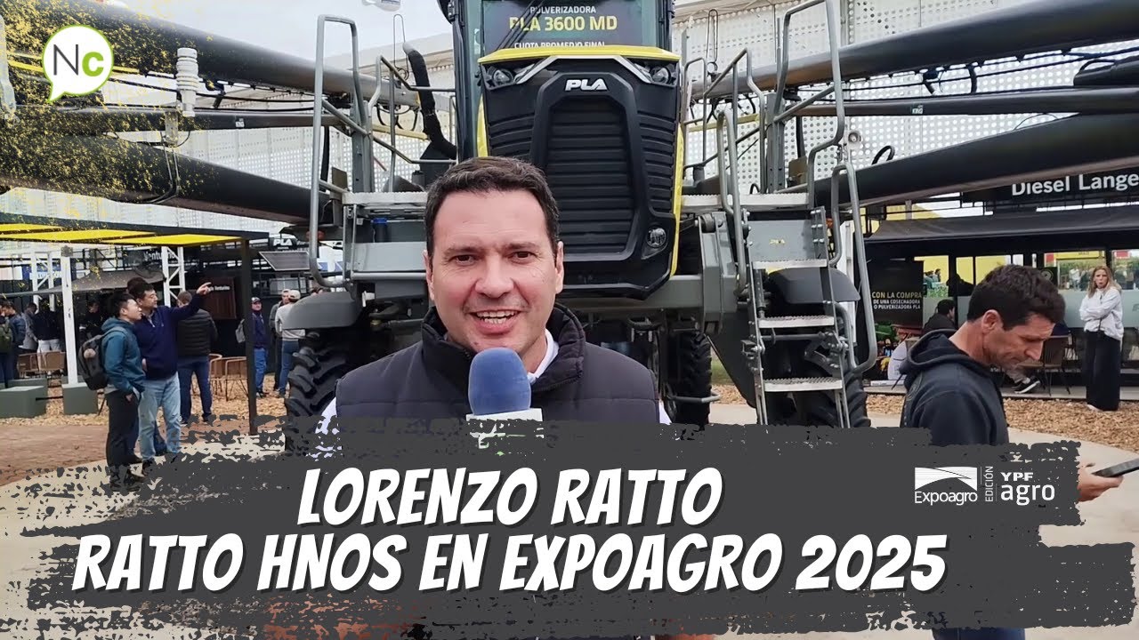 Lorenzo Ratto, Gerente General de Ratto Hnos en Expoagro 2025 - YouTube