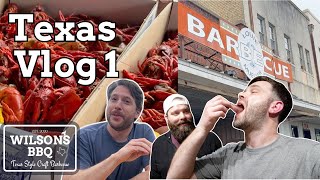 Austin, Texas Vlog 1 - Louie Mueller Barbecue | Loro | Chud Shop Fun