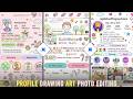 Trending Facebook & Instagram Profile Drawing Photo Editing | Facebook Profile Editing Ai Prompt