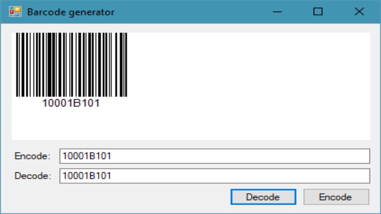 Release Overtake hydrogen VB.NET Tutorial - How to Generate Barcode | FoxLearn - YouTube