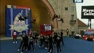 Navarro College Cheerleaders 2006 NCA show on Fox Sports Net NC- Corsicana, TX