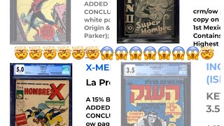 Massive Foreign Comic Auction Results 8/22/2023 Record Prices!!