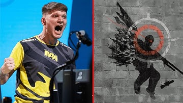 Play behind s1mple’s Falling Noscope Graffiti