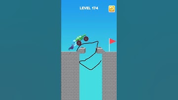 Draw Bridge Puzzle Game Level 174 #shorts