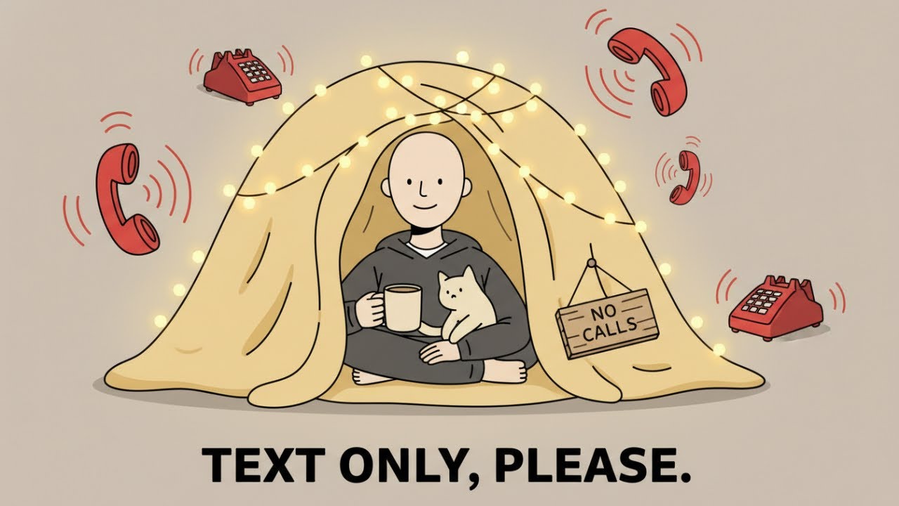 The psychology of people who Hate phone calls?