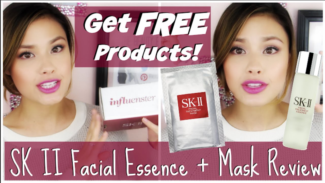 Sk Ii Facial Treatment Essence Mask Review How To Get Free Beauty Products Youtube