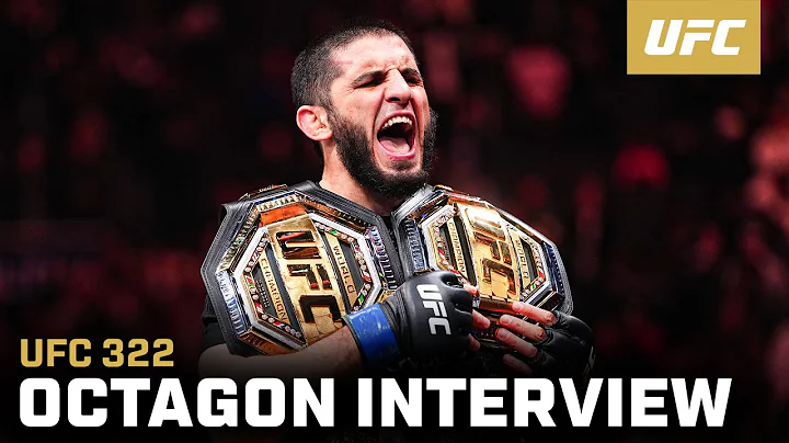 Islam Makhachev Octagon Interview | UFC 322