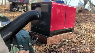 Diesel heater Info and review - Heating a tent in Winter