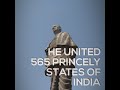Statue of unity india