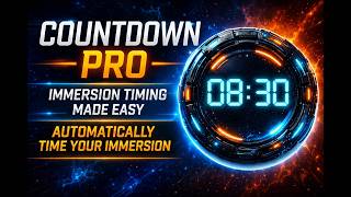 Countdown Pro (Chrome based Addon) -Automate your immersion tracking