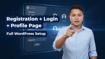 How to Add User Registration, Login & Profile Page in WordPress