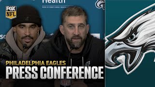 Eagles' HC Nick Sirianni & QB Jalen Hurts on 24-20 loss to Rams 🏈 Postgame Press Conference