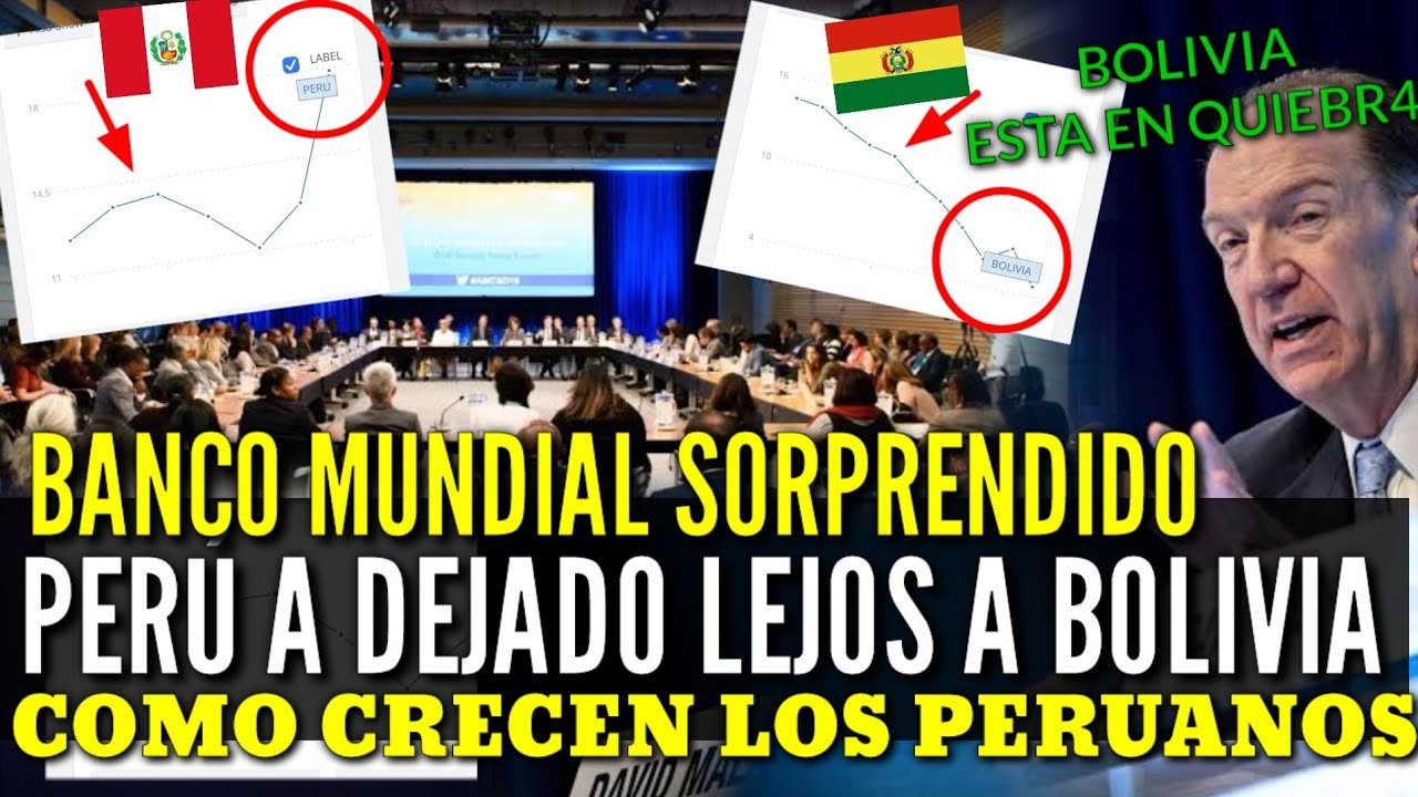 BANCO MUNDIAL Muestra La GRAN DIFERENCIA Entre PER Y BOLIVIA En BANCO MUNDIAL Muestra La GRAN DIFERENCIA Entre PER Y BOLIVIA En