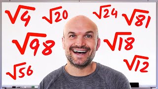 I Simplified The Square Root Of Every Number Under 100