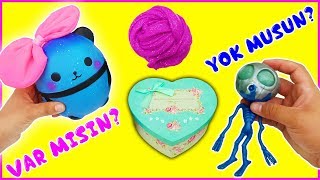 Var mısın? Yok musun? Slime Kutudan Ne Çıkarsa Slaym Eğlenceli Oyun Videosu Vak Vak TV