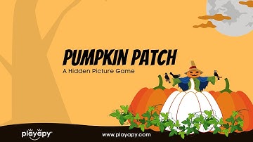 PUMPKIN PATCH | Hidden Picture Game for Kids | Halloween Visual Perception Handwriting Activity