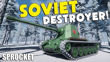 TANK DESTROYER RUINS EVERYTHING!! - Sprocket Gameplay
