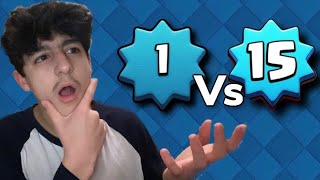 How I did the level 15 vs level 1 videos 😳