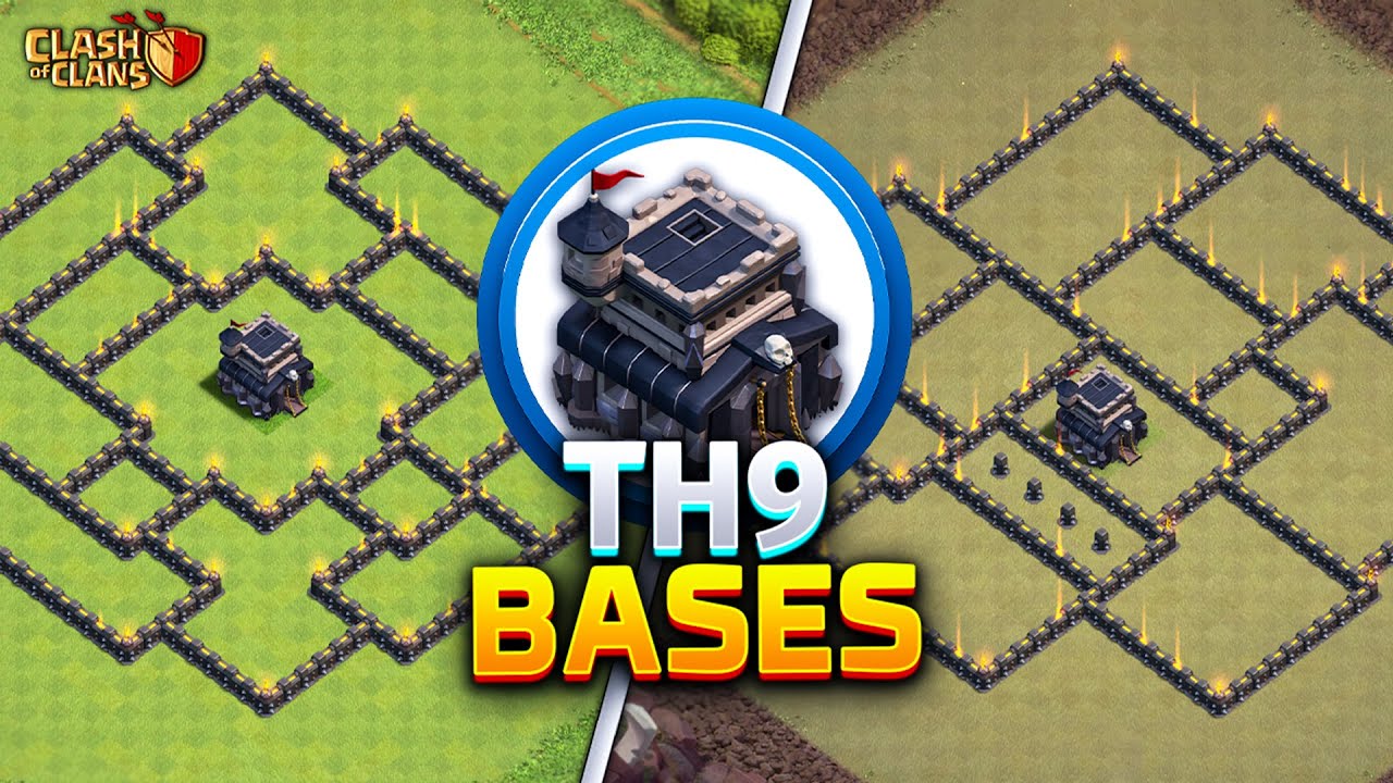 TOP 10! BEST TH9 Base 2026 Design + Copy Link  | TH9 WAR/TROPHY/FARMING BASE | Clash of Clans