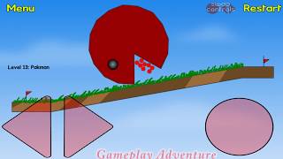 RED BALL 1 Complete GamePlay All Levels (1 -14) with Boss Fight screenshot 3