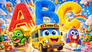 🚚ABC Soft Toy Song with Cars & Trucks No2| Learn Alphabet A–Z for Kids #abcd #kidssong screenshot 5