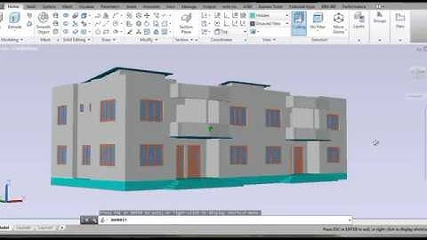 AutoCad 3d Modeling Timelapse