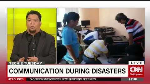 Restoring communications in disaster struck communities