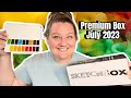 SKETCHBOX PREMIUM UNBOXING AND REVIEW JULY 2023 | ART SUBSCRIPTION BOX