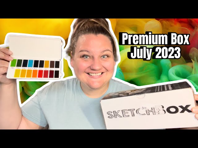 SKETCHBOX PREMIUM UNBOXING AND REVIEW JULY 2023