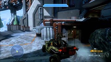 Exclusive Halo 4 "Longbow" Multiplayer Map Walkthrough With 343i