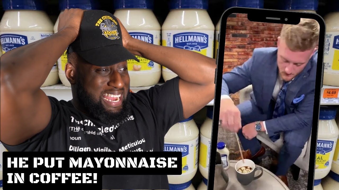 He Puts MAYO In His COFFEE YouTube
