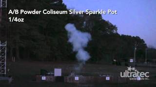 A/B Powder Coliseum Silver Sparkle Pot