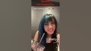 The Golden Trio in a Nutshell - Harry Potter as Tiktoks