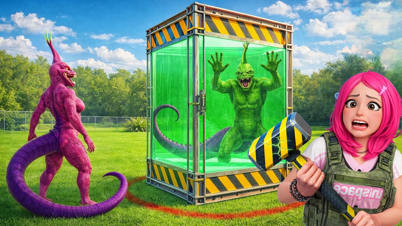 My drone filmed HAND SEA MONSTER GETS A GIRL FRIEND in Real Life at 3AM!