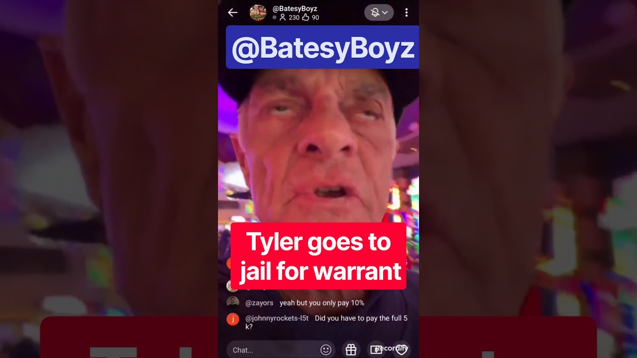 ‎⁨@BatesyBoyz⁩  star Tyler Bates arrested and jailed in Florida, for skipping court for 5 years
