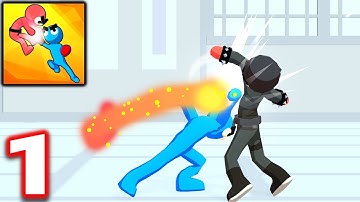Kungfu Ragdoll - Gameplay Walkthrough Part 1 (iOS,Android)