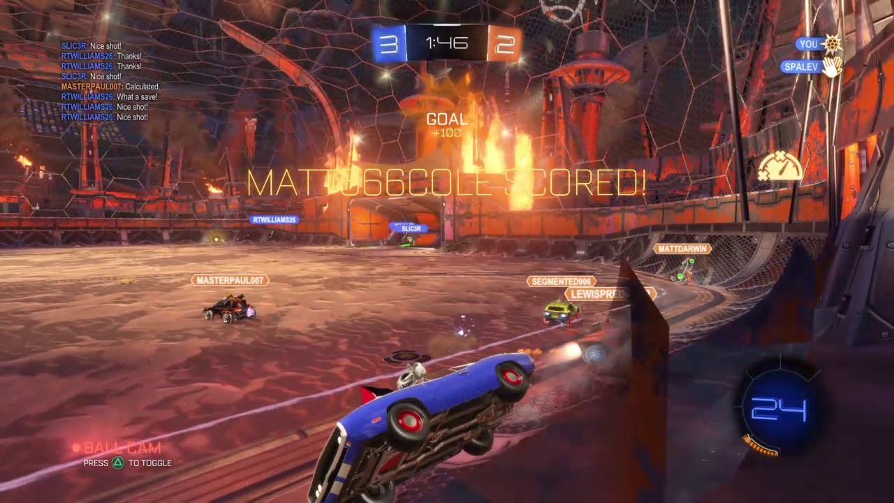 Rocket League bicycle kick YouTube