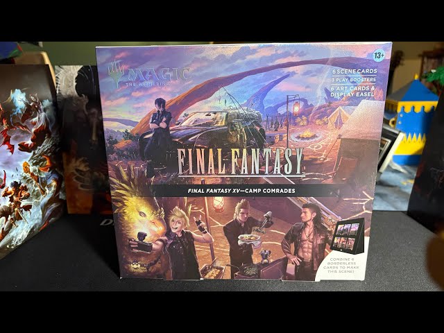 MtG Final Fantasy XV Camp Comrades Scene Box Opening! - YouTube
