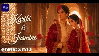 Royal Fairytale Wedding Invitation - After effects Template | celite