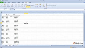 040 Protect sheet and workbook at changes group in review tab - Microsoft Excel