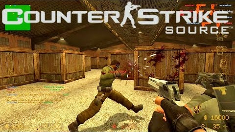 Counter-Strike: Source - 2020 Gameplay - aim_deagle7k Headshot Mod